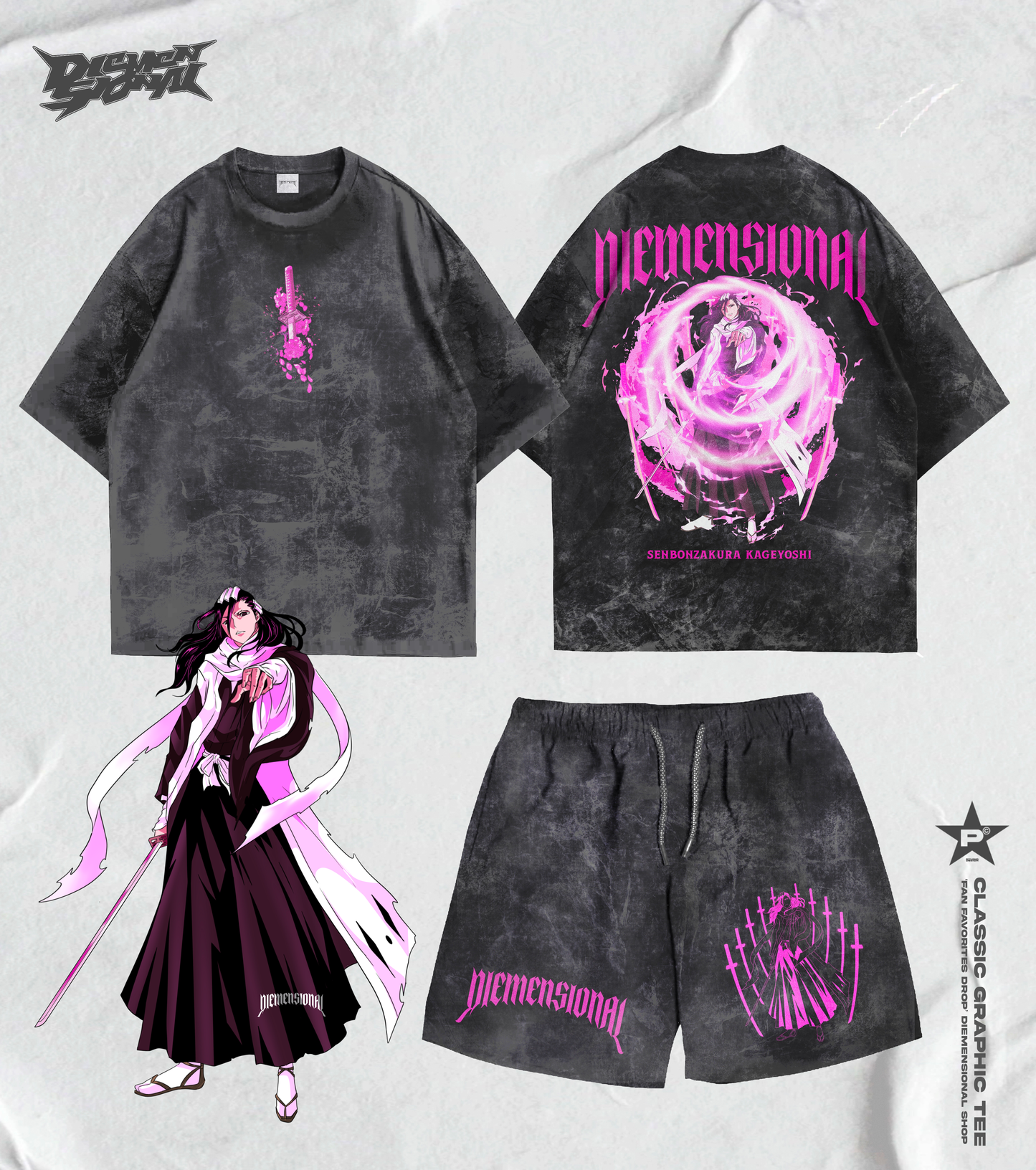 BYAKUYA GYM SHORTS